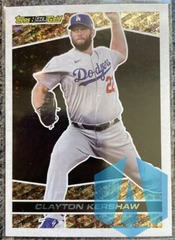 2021 Topps Update Clayton Kershaw #BG-19 Black Gold Parallel LA Dodgers